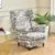 Solid Color Wing Chair Cover Stretch Polyester Armchair Covers Nordic Removable Relax Sofa Slipcovers With Seat Cushion Covers 36
