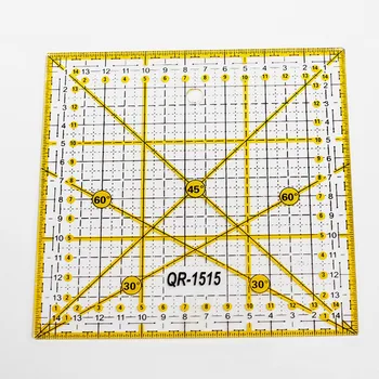 

Professional Tailor Ruler Multi-function Acrylic Ruler DIY Sewing Ruler Templates Patch Ruler Quilting Patchwork Cutting Tools