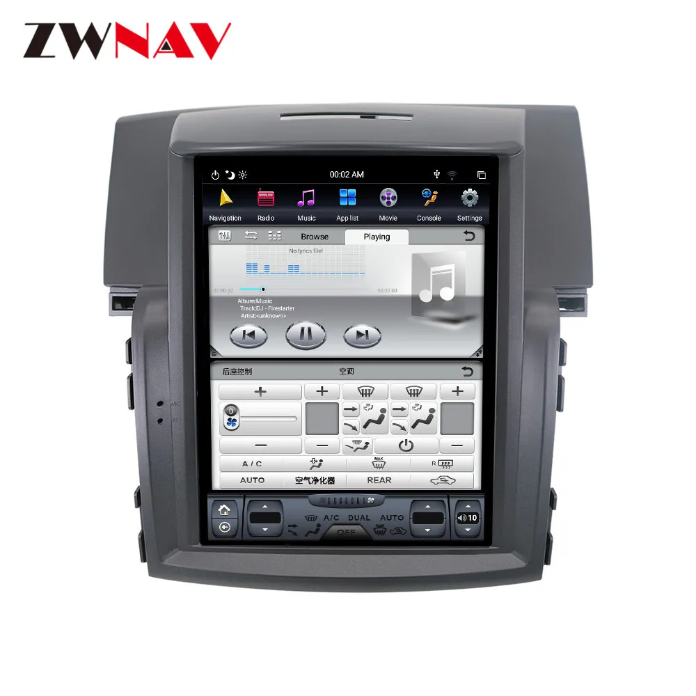 Top Android 8.1 4G Tesla style Car GPS Navigation For Honda CRV 2012-2016 Auto stereo headunit multimedia player radio tape recorder 5