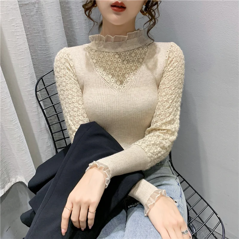 

21123 (no. 2 in hall 13) make pure color lace sets together cultivate morality render unlined upper garment to 37