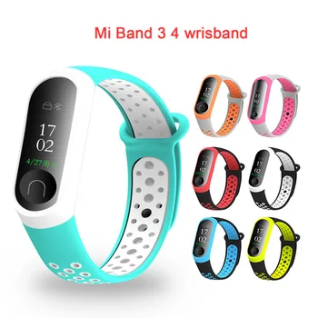 

10 Colors Silicone Wrist Strap Bracelet Replacement For Mi Band 3 Xiaomi Wrist NFC Original For Xiaomi Mi Band 3 Strap