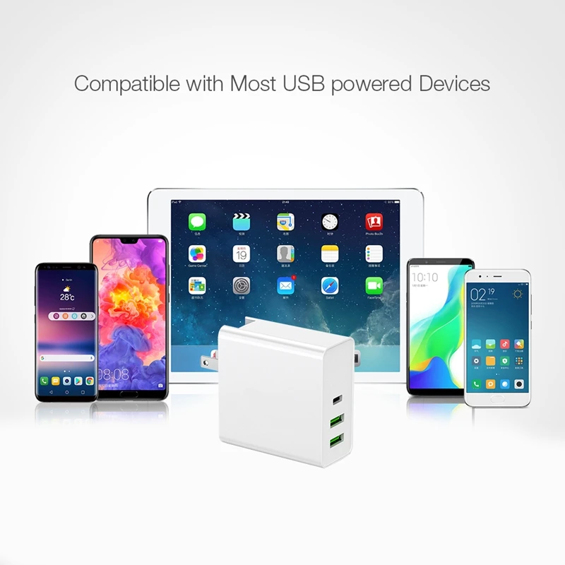 65 Вт PD QC 3,0 зарядное устройство USB для iPhone NS переключатель Macbook Тип C быстрое зарядное устройство для samsung Xiaomi настенное зарядное устройство адаптер