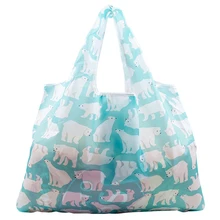 Защитный с ручкой экологичный водонепроницаемый многоразовый Оксфорд спиннинг большой емкости хранения хозяйственная сумка портативный складной