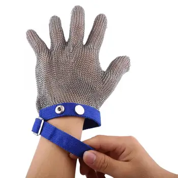 

Safety Gloves Stainless Steel Cut Resistant Glove Butcher Proof Meat Process Safety Tool safety gloves cut resistant