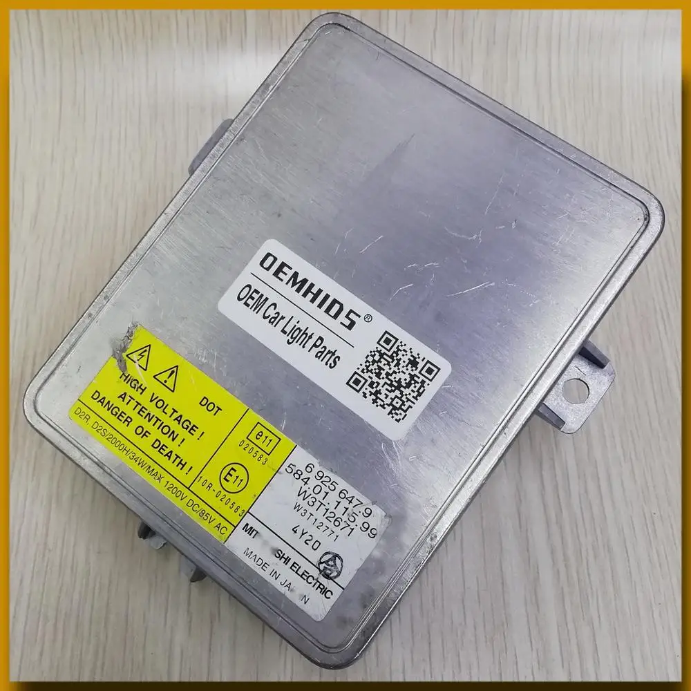 69256479 ксеноновый балласт блок управления б/у OEMHIDS 2001-2005 E46 323 325 328 330 D2S 4200k лампа Зажигалка 69256489 W3T12671 - Цвет: 1 BALLAST