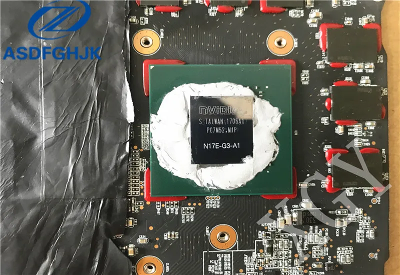 Promo  Laptop motherboard for RAZER BLADE PRO RZ09 RZ09-0166 RZ09-01663E53-R3U1 MOTHERBOARD i7-7820HK GTX1