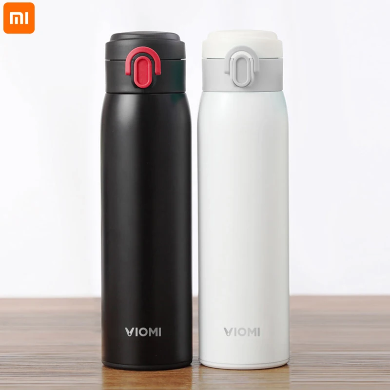 Xiaomi mi jia VIO mi термос чашка 300 мл/460 мл 316 Нержавеющая сталь пылесос mi чашка 24 часа термос одной рукой на включить/выключить