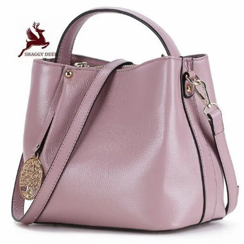 

New Trend Personality Customized Lady Solid Handbags Cow Leather Magnetic Buckle Quality Party Casual Women Shoulder Bags