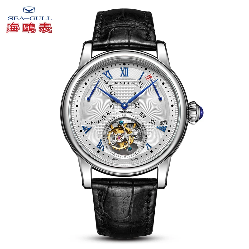 

seagull watch men tourbillon mechanical watch aaa watches luxury men automatic sapphire watch brand transparent watch ST8004zs