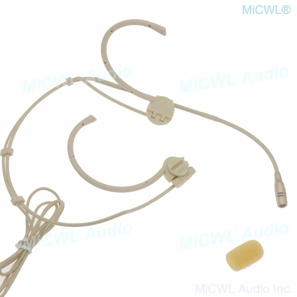 Fone de Ouvido Microfone para Sennheiser Akg sem Fio Melhor Shure Mipro Bege Cabeça Cardióide Microfones Micwl Cm90 Som Hsp2 - Image 3