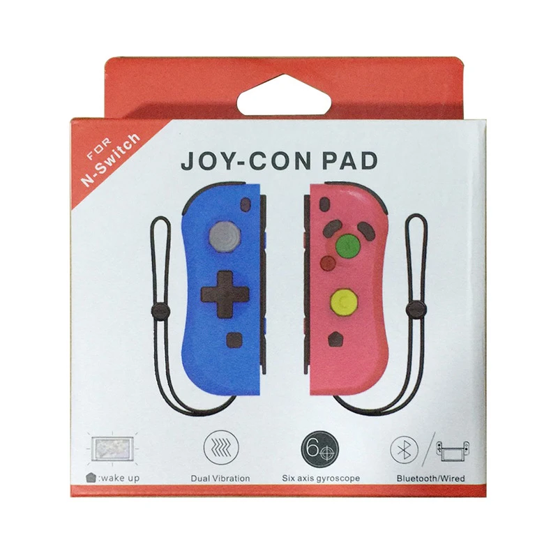 Беспроводной Bluetooth левый и правый внутренний игровой контроллер геймпад для N-Switch NS Joycon игра для N-Switch консоль NFC геймпады
