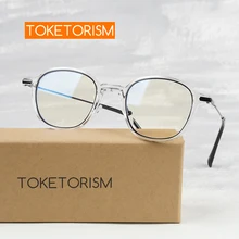 Toketorism, прозрачная оправа tr90, анти-синий светильник, очки для женщин и мужчин, качественная оправа для очков по рецепту