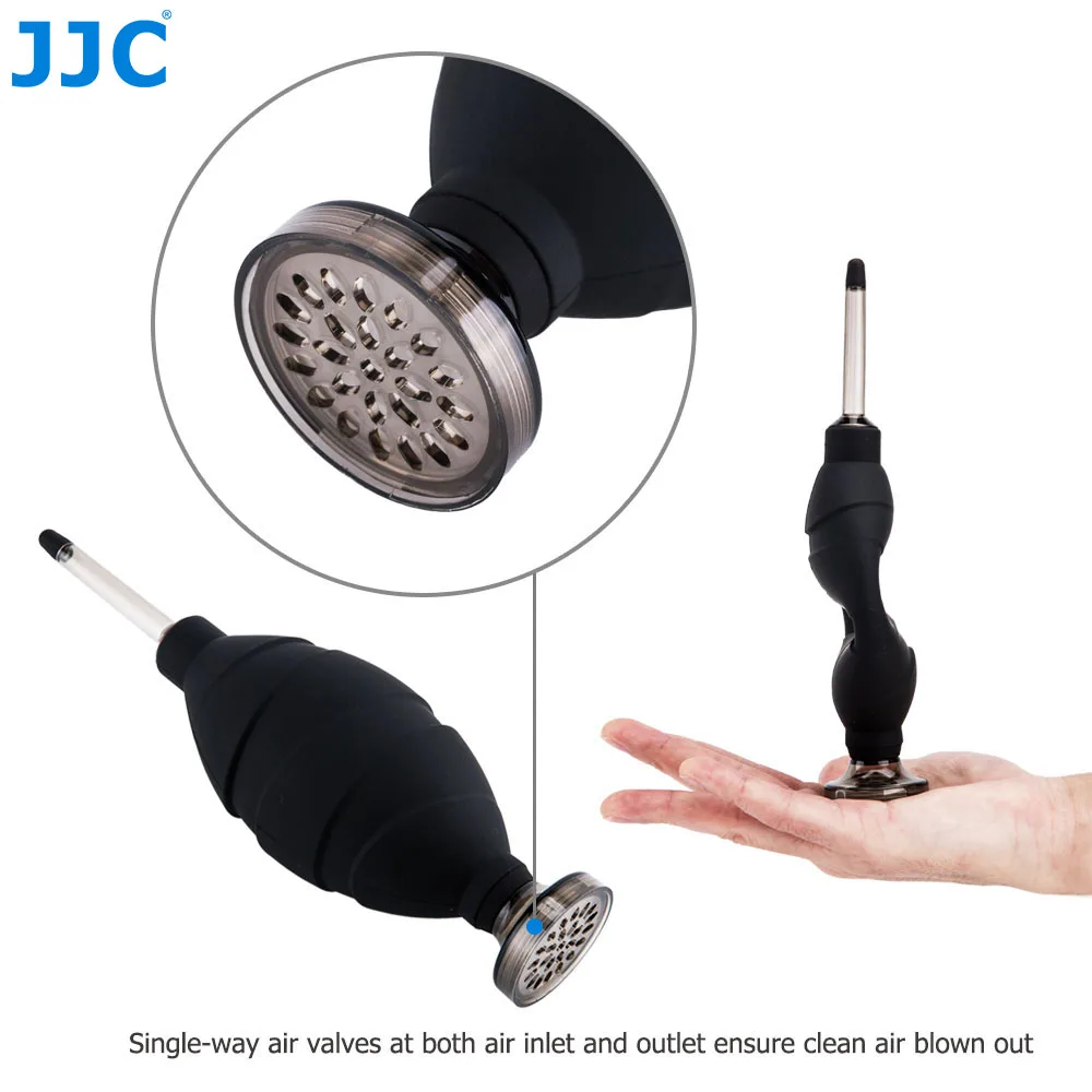 Воздуходувка JJC для чистки объективов Canon Nikon Sony Fujifilm Olympus DSLR SLR камер сенсор CCD CMOS