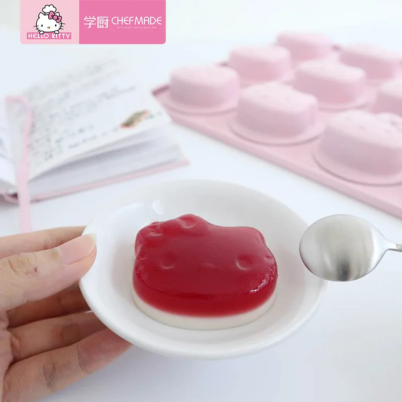 Hello Kitty мультфильм милый 12 даже антипригарная голова кошки ураган губка торт хлеб выпечки Плесень