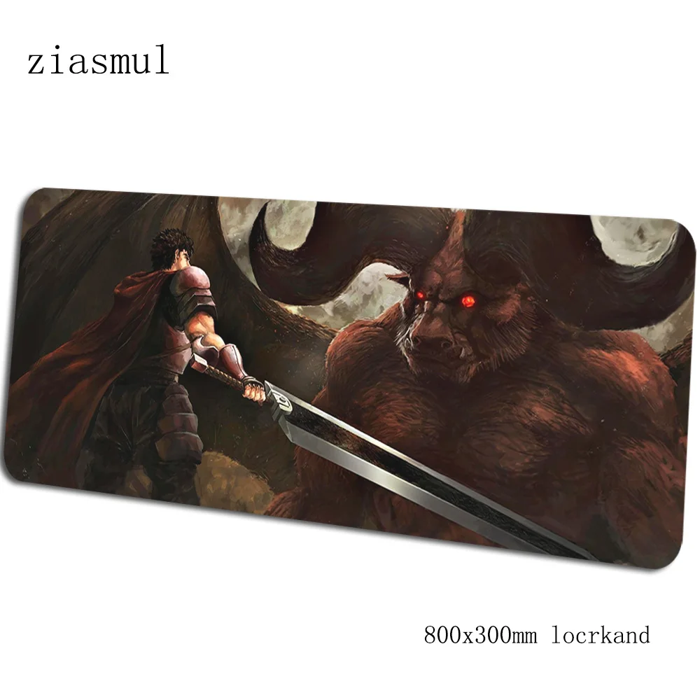 Berserk коврик для мыши 800x300x3 мм большой компьютерный коврик для мыши геймер геймпад pc gamer дешевый игровой коврик для мыши Настольный коврик офисная мышь - Цвет: pattern 3