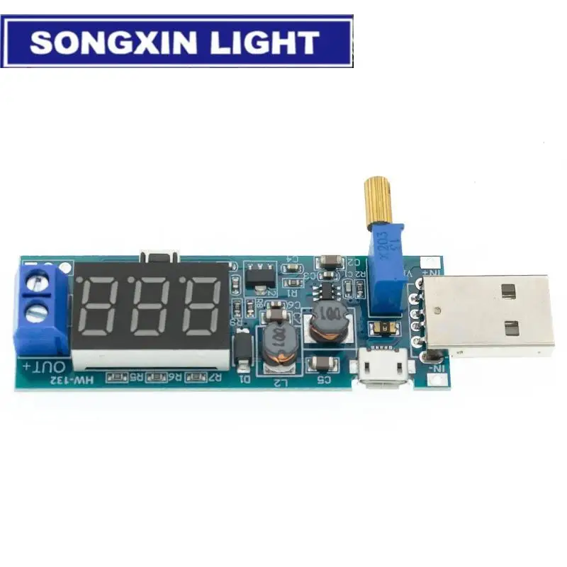 1PCS Boost Buck Converter USB Step UP / Down Power Supply Module step up converter
