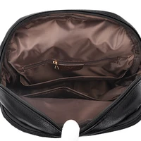 Women Large Capacity Backpack Purses High Quality Leather Female Vintage Bag School Bags Travel Bagpack Ladies Bookbag Rucksack 6