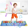 3 Types Multifunction Musical Instruments Mat Keyboard Piano Baby Play Mat Educational Toys for Children Kids Gift ► Photo 1/6