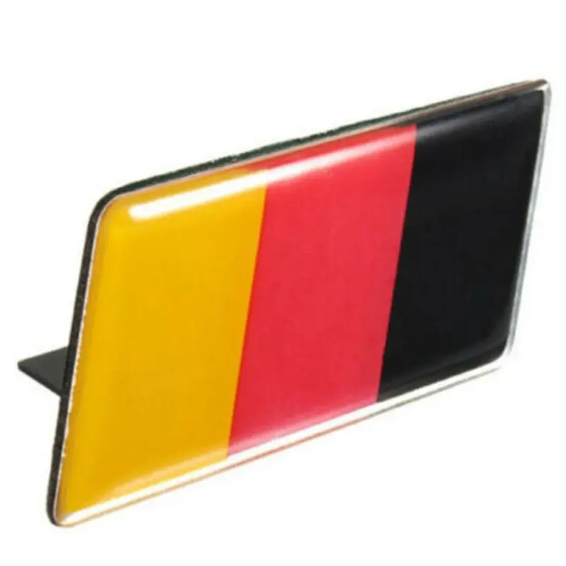 Автомобильный стикер немецкий y значок-флажок эмблема гриля автомобильный стикер наклейка универсальное украшение