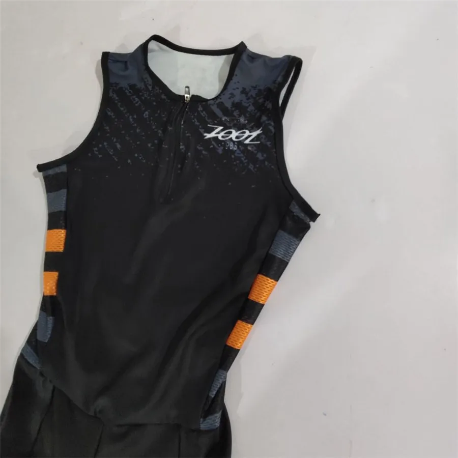 SUB4 Triathlon Team Summer SLEEVLESS CICLING Men Tri Suit maillot ciclismo body triathlon MTB ciclismo Swimming Running Clothing