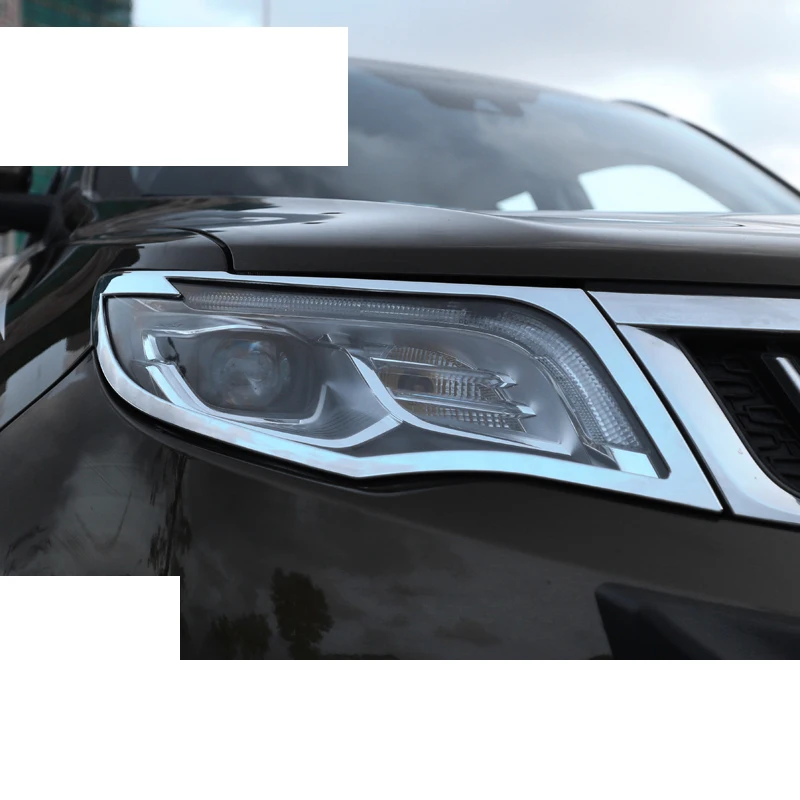 Lsrtw2017 Abs фар автомобиля рамки планки для Geely Boyue Atlas накладки салона Аксессуары