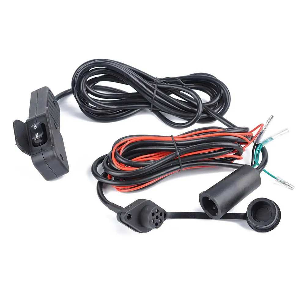 Универсальный 12 V/24 V ATV/utvлебедка проводной пульт дистанционного переключателя Водонепроницаемый Управление Системы ATV Запчасти и аксессуары