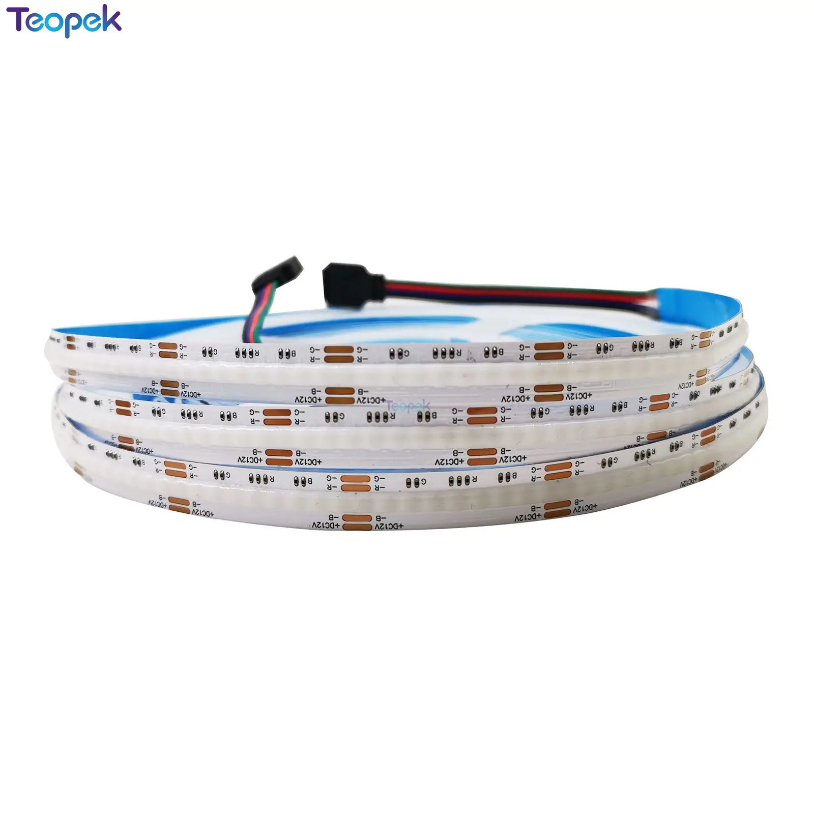 DC12V 24V RGB COB Led Strip Light 5m 840LED High Density Linear Lighting Super Bright Flexible LED Tape Home Decoration dc12v 24v led strip 5050 120leds m 5m 600led super bright 5050 led flexible strip light rgb white whitewarm 4000k nw waterproof