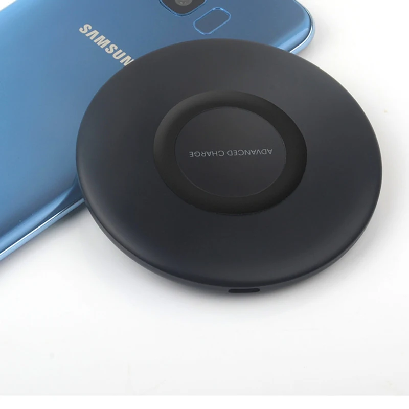 Беспроводное зарядное устройство для samsung Qi Быстрое беспроводное зарядное устройство для Galaxy S10 S8 S9 Plus S7 S6 Edge Note 8 9 10 10+ для iPhone 8 X XR