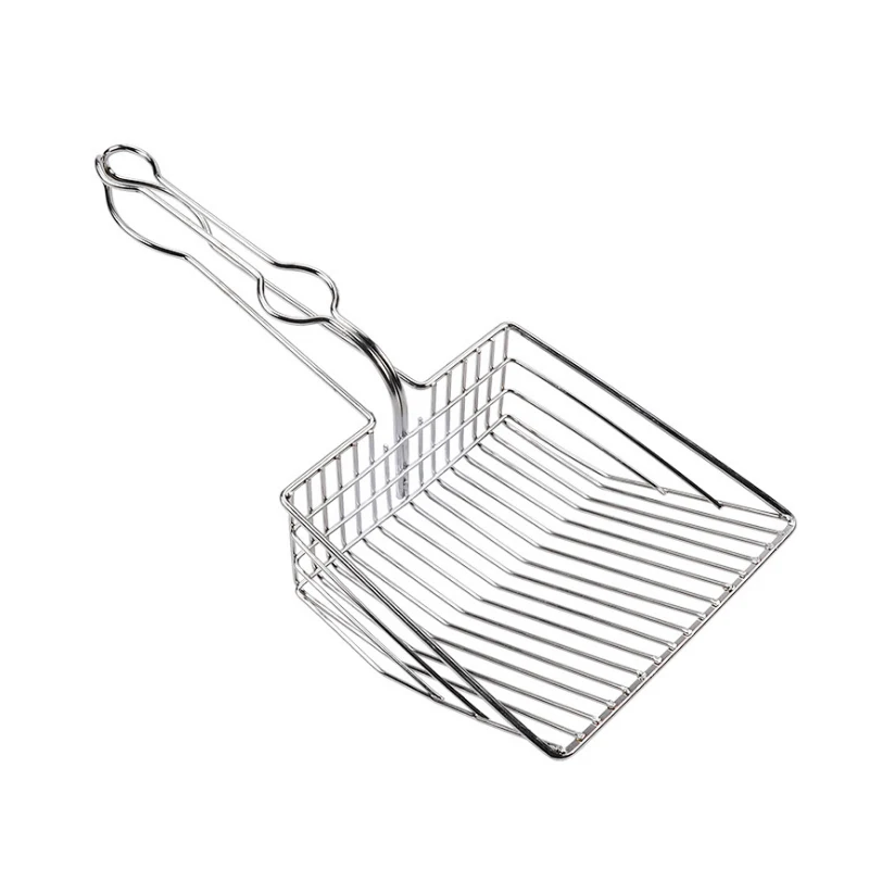 

Cats Litter Shovel Pet Cleaning Tool Metal Scoop Kitten Toilet Cleaning Scoop QP2