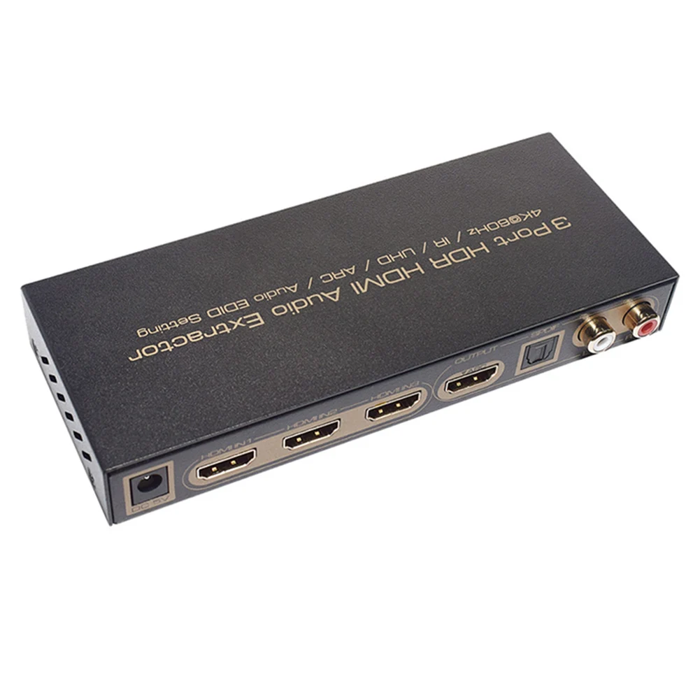 3 порта HDMI аудио экстрактор сплиттер поддержка 1080P 3D 4K x 2K для ноутбука мобильного телефона FKU66