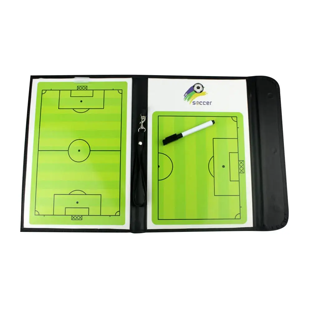 Tabla magnética de entrenamiento de fútbol, tabla de entrenamiento de  fútbol, portapapeles táctica con 26 imanes, marcador de borrado en seco