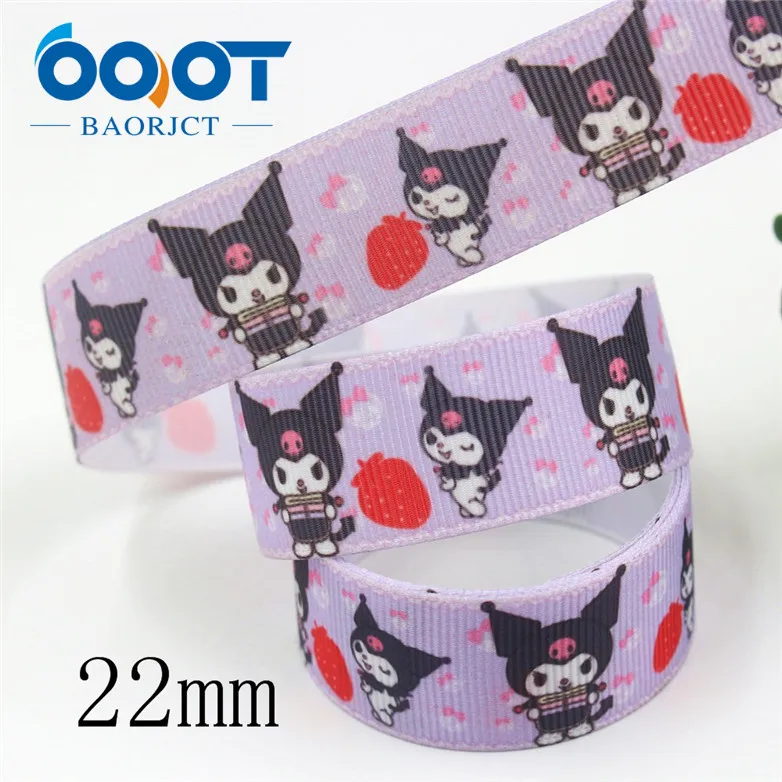 OOOT BAORJCT I-191004-2332, 22 мм, 10 ярдов Хэллоуин серии мультфильм корсажные ленты, праздничные украшения, материалы для ручных поделок - Цвет: I-191004-2338