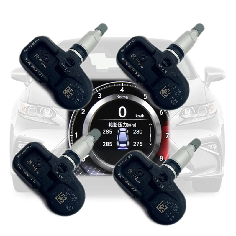 4 шт. датчик давления в шинах для 2005-2012 Lexus GS ES LS PMV-107k 433 МГц TPMS монитор snsor 42607-50010 |