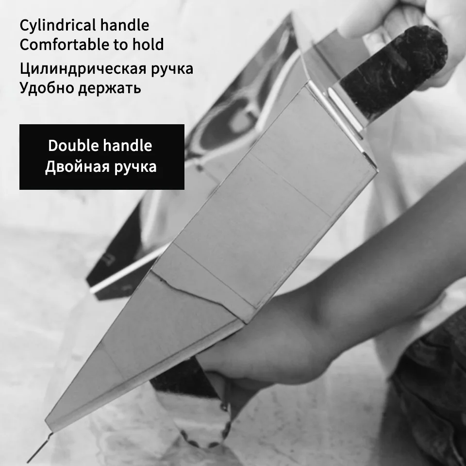 Бетонный шпатель из нержавеющей стали, штукатурные инструменты для кирпичной кладки, декоративный шпатель, строительные инструменты Herramienta Cemento