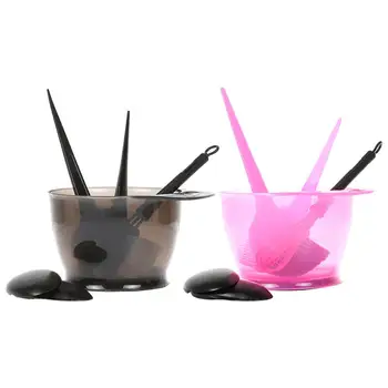 

XY Fancy 5Pcs Hair Coloring Set Salon Profession Hair Dye Five Piece Set Hair Treatments and Care Set