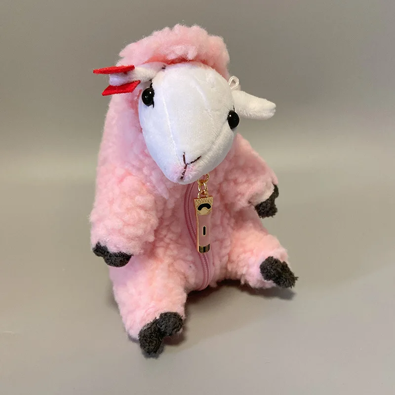 sheep plush with removable wool