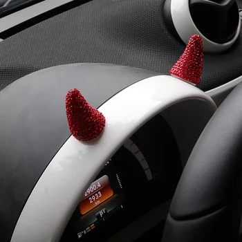 

Automotive Interior Stikcer Instrument Panel Decoration For Mercedes Smart 450 451 453 fortwo forfour Car Styling Accessories