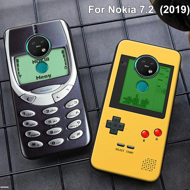 2019 для Nokia 7 2 чехол Nokia7.2 Мягкий Силиконовый ТПУ телефона защитный бампер|Бамперы| |