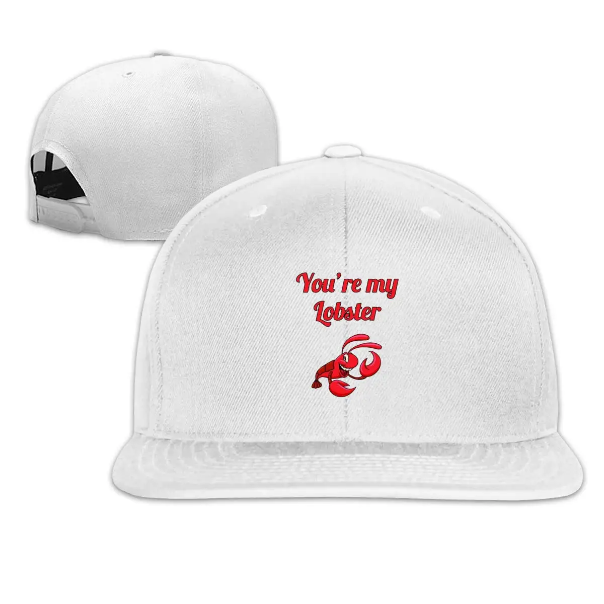 TSDFCMen& Woman's Trucker You're My Lobster дизайнерские плоские кепки регулируемые унисекс белые