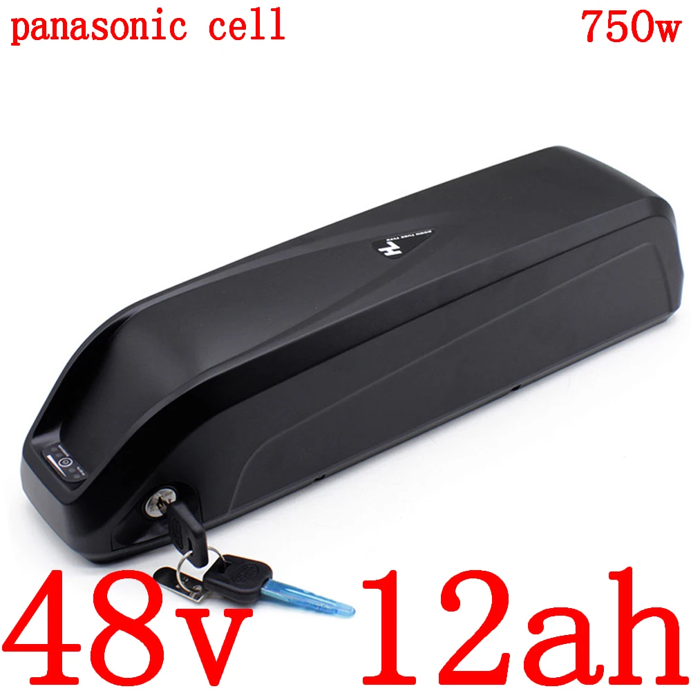 eBike Battery Hailong Panasonic 18650 Cell 36V 48V 12AH 15AH 17AH Bicycle Lithium For 500W 750W 1000W Electric Bike | Спорт и