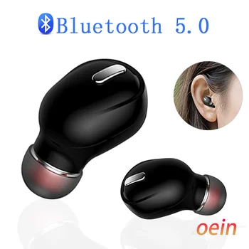 

Mini Bluetooth 5.0 headset, WiFi headset with microphone, sports headset, handsfree, stereo headset for all mobile phones