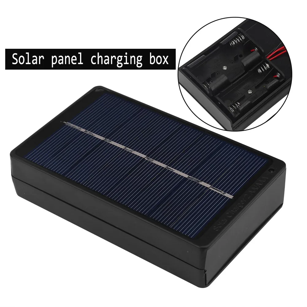 SOONHUA 1 Вт 4 в солнечное зарядное устройство портативная солнечная панель ПВХ поликремниевые аппараты зарядная коробка для батареи AA/AAA