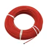 36k 12ohm 48k 9ohm  Silicone rubber or Fluoroplastic Carbon Fiber Heating Cable heating wire warm floor ► Photo 1/6