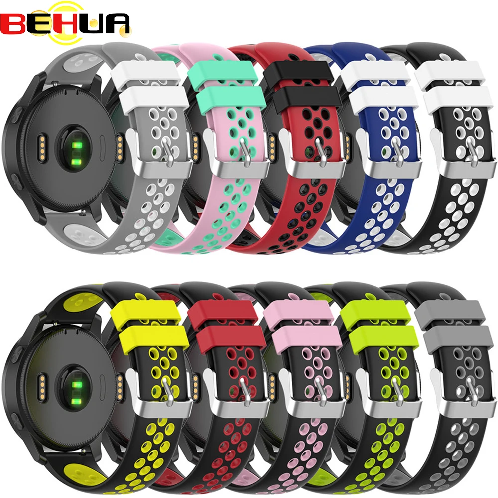 Ремешок для спортивных часов Garmin Vivoactive 4 18 мм 22 сменный ремешок смарт с GPS