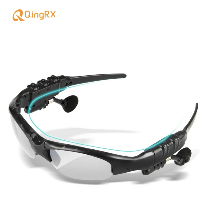 

Sport Stereo Wireless Bluetooth Headset colorful Sun lens Earphones Sunglasses mp3 Riding Glasses for lenovo sony xiao mi