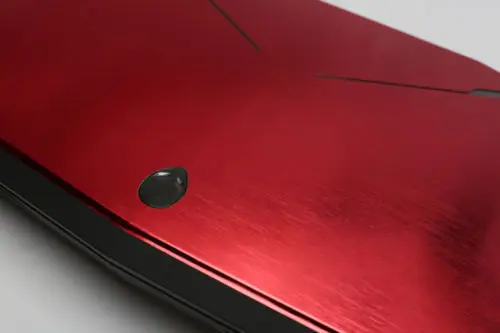 Наклейка оболочка трафарет для ноутбука из углеродного волокна протектор крышки для Dell Inspiron i7359 7359 i7347 7347 i7348 13,3" - Цвет: Red Burshed