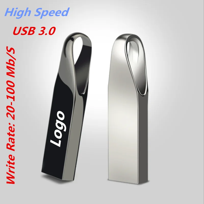 

PenDrive High Speed 3.0 Usb Flash Drive Metal Waterproof Flash Drive 4GB 8GB 16GB 32GB 128GB Pen Drive 64GB Flash Memory Stick
