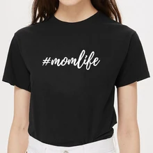 Harajuku Women Mama Momlife Letters Fashion Mother Clothing Tees Tops Graphic Female Ladies Womens Lady T-Shirt Tumblr T Shirt