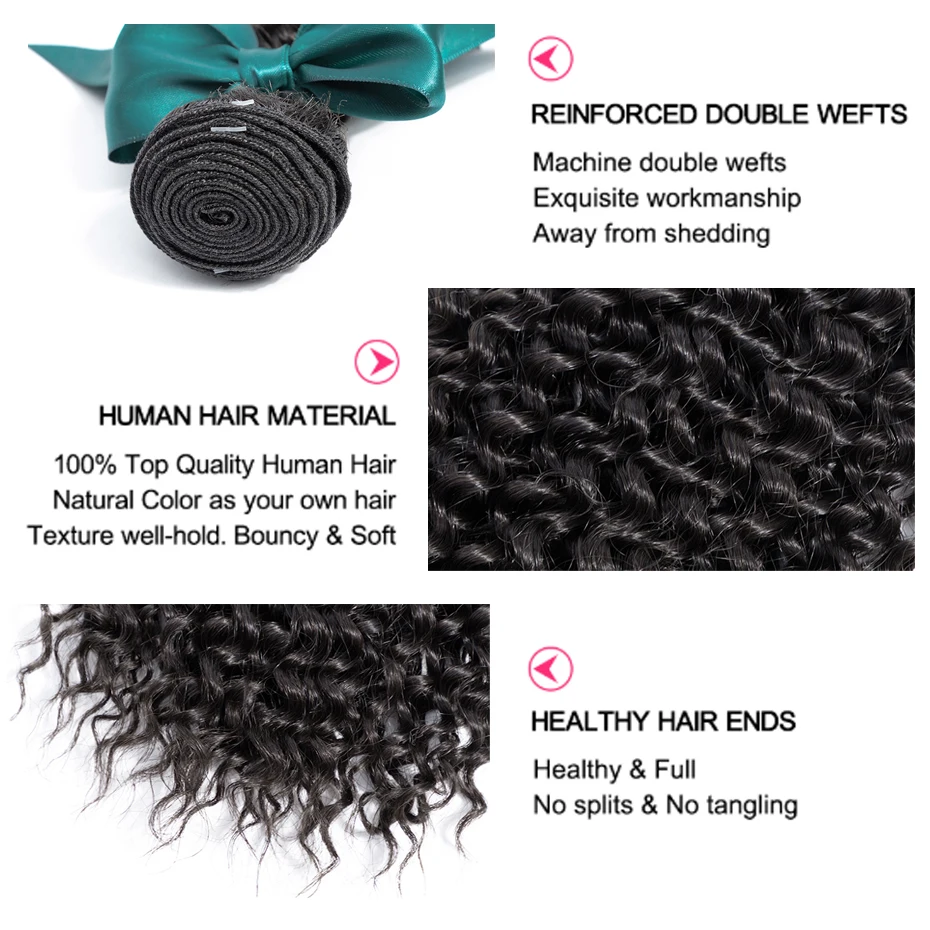 Piaoyi-Mongolian-Kinky-Curly-Human-Hair-Remy-Thick-Curly-Hair-Weave-8-28inches-Natural-Color-Human