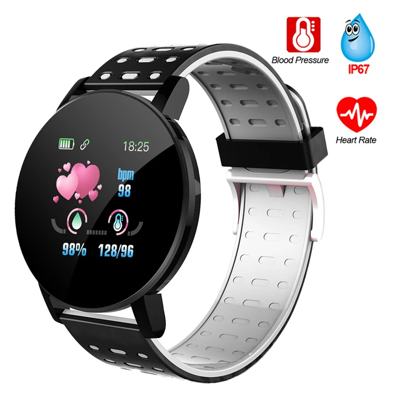 

B57 Plus Smart Watch Pressure Measurement Round Bluetooth Smartwatch Sports Pedometer Fitness Tracker Smart Watches Waterproof